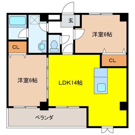 ラ・パルテンツァの物件間取画像